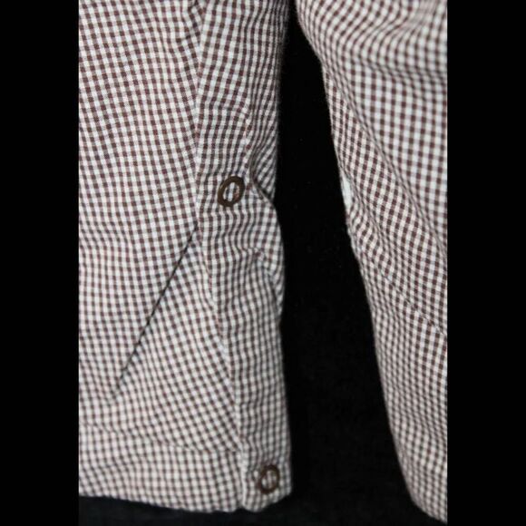 BEANSTALKS ORIGINALS CARTER MONOGRAMMED GINGHAM LONGALL SIZE 18M - Picture 8 of 8